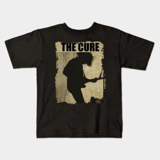 The Cure - RETRO BLACKWHITE Kids T-Shirt